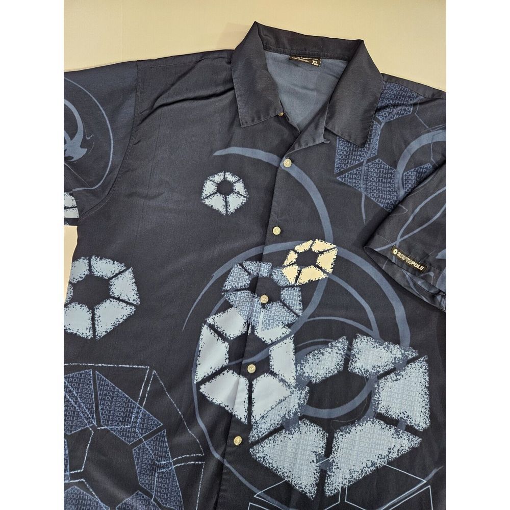 Southpole Men's Short Sleeve Button Up Shirt XL‎